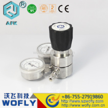 Brass, Nickel plated brass, Stainless steel 316L Air Compressor Pressure Regulator